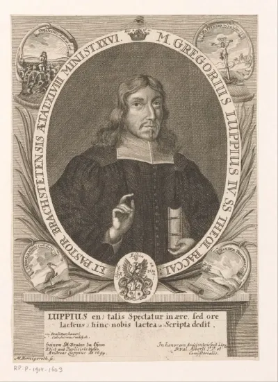 Portret van Gregor Luppe