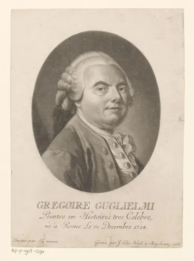 Portret van Gregorio Guglielmi