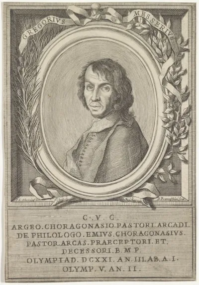 Portret van Gregorio Messere