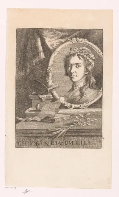 Portret van Gregorius Brandmüller