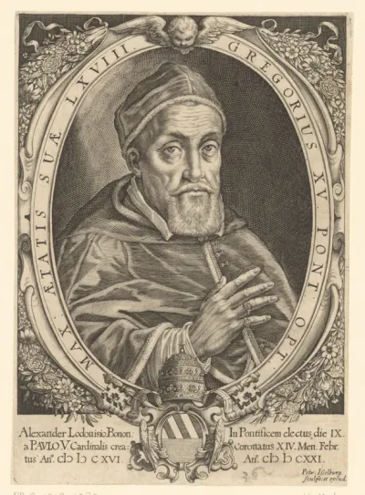 Portret van Gregorius XV