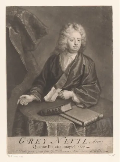 Portret van Grey Nevil