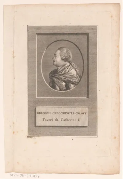 Portret van Grigory Orlov