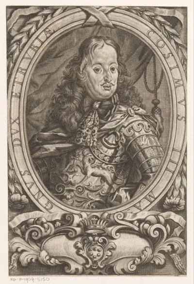 Portret van groothertog Cosimo de' Medici II