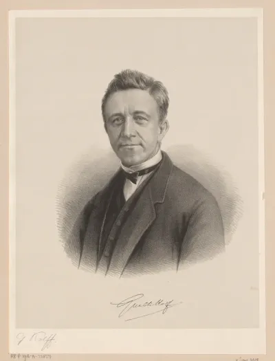 Portret van Gualtherus Kolff