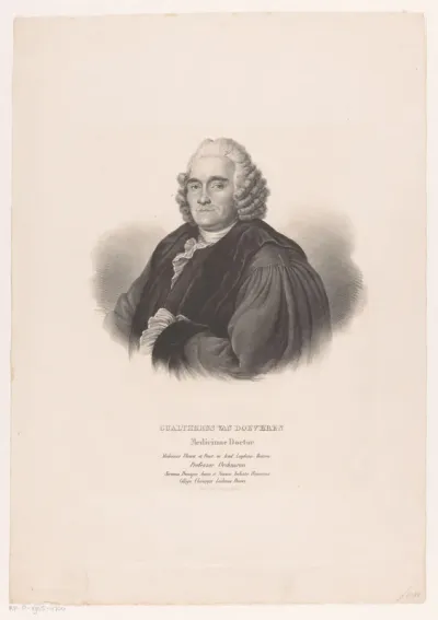 Portret van Gualtherus van Doeveren