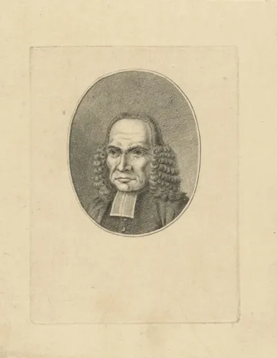 Portret van Gualtherus Zoutmaat