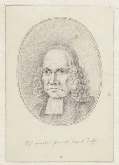 Portret van Gualtherus Zoutmaat