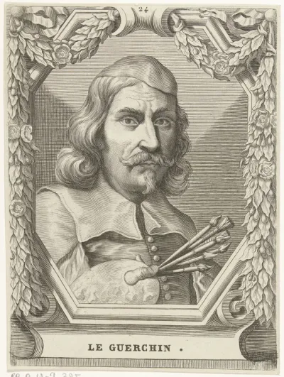 Portret van Guercino