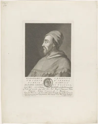 Portret van Guglielmino Ubertini