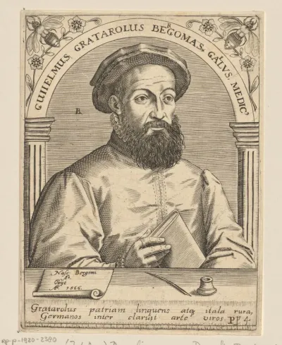 Portret van Guglielmo Grataroli