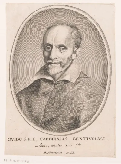 Portret van Guido Bentivoglio op 54-jarige leeftijd