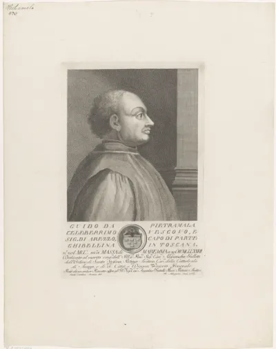 Portret van Guido Tarlati