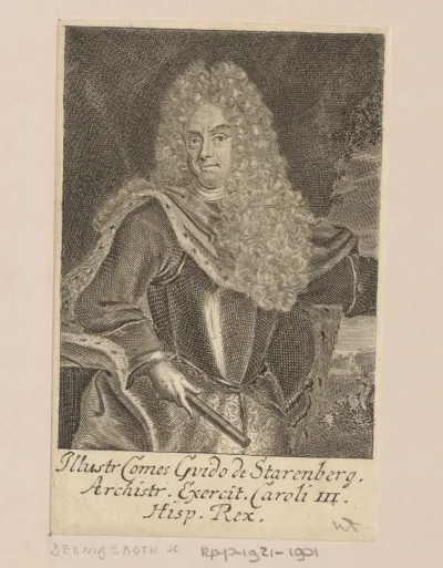 Portret van Guido van Starhemberg