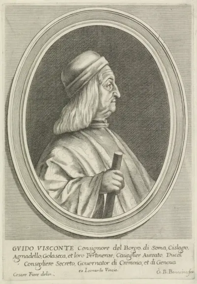 Portret van Guido Visconti