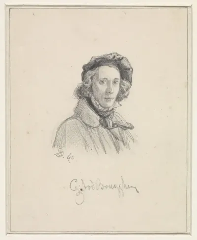 Portret van Guillaume Anne van der Brugghen