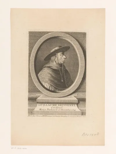 Portret van Guillaume Briçonnet