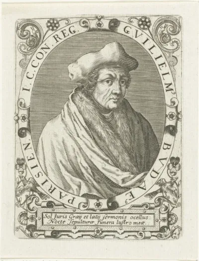 Portret van Guillaume Budé