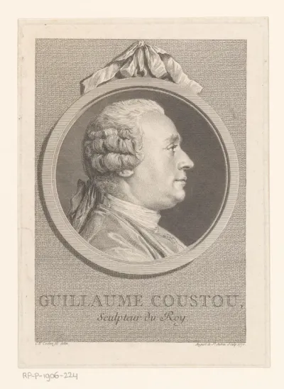 Portret van Guillaume Coustou II