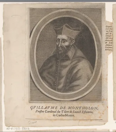 Portret van Guillaume de Montholon