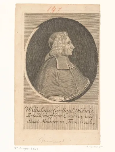 Portret van Guillaume Dubois