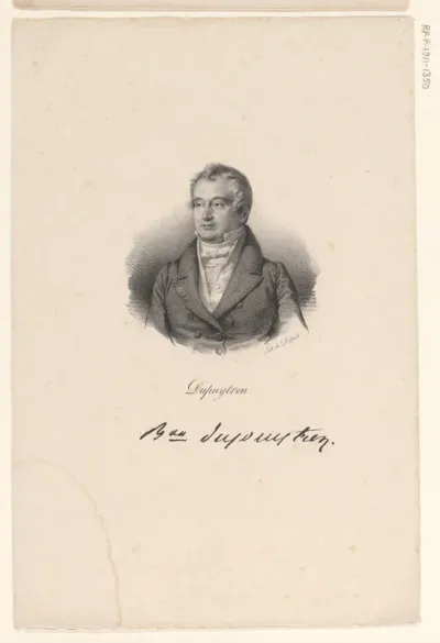 Portret van Guillaume Dupuytren