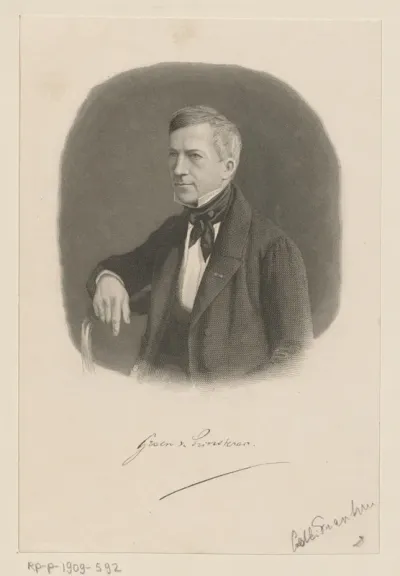 Portret van Guillaume Groen van Prinsterer