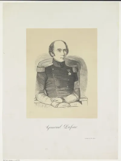 Portret van Guillaume Henri Dufour
