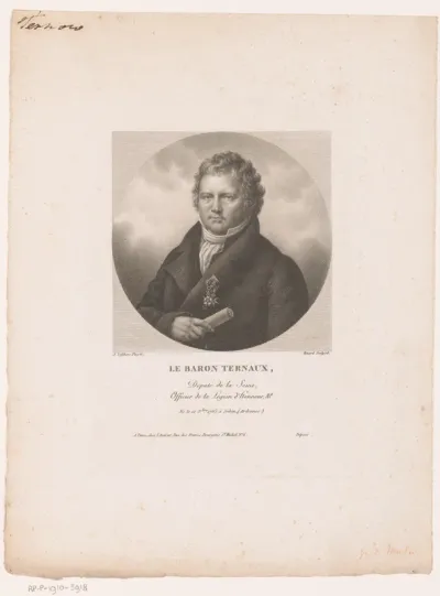 Portret van Guillaume Louis Ternaux
