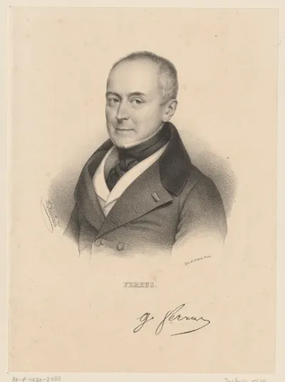 Portret van Guillaume Marie André Ferrus