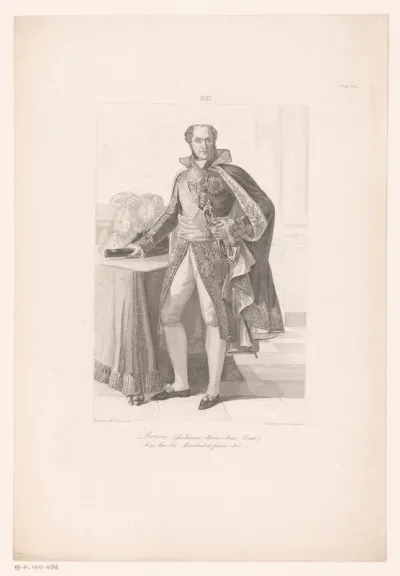 Portret van Guillaume-Marie-Anne Brune