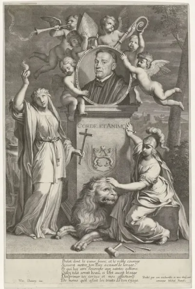 Portret van Guillaume Natalis
