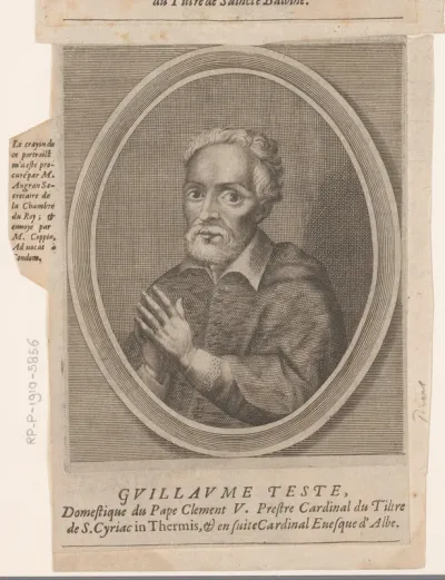 Portret van Guillaume Testa