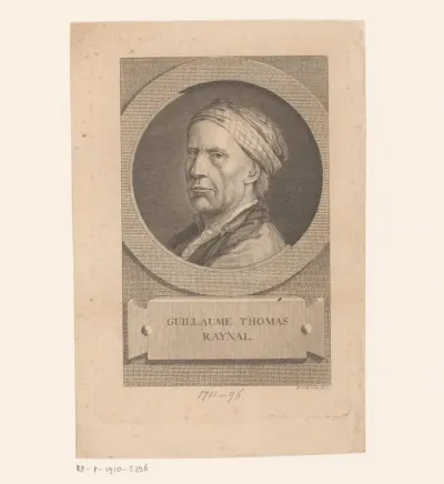 Portret van Guillaume-Thomas François Raynal