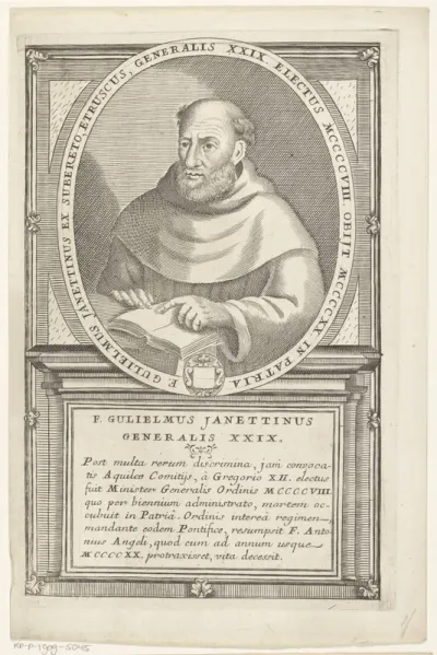 Portret van Gulielmus Janettinus