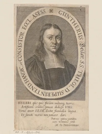 Portret van Günther Heiler