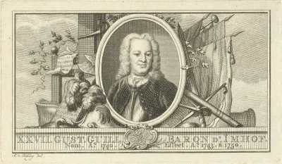 Portret van Gustaaf Willem Baron van Imhoff