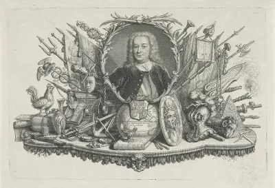 Portret van Gustaaf Willem Baron van Imhoff