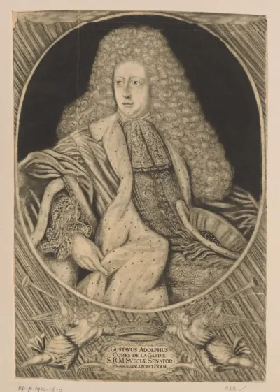 Portret van Gustav Adolf De la Gardie
