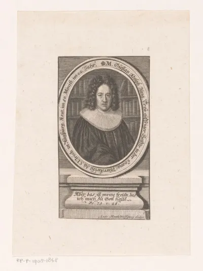 Portret van Gustav Adolph Jung
