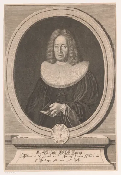Portret van Gustav Adolph Jung