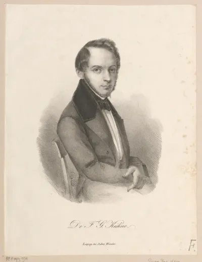 Portret van Gustav Kühne