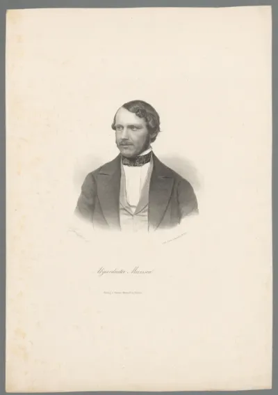 Portret van Gustav von Mevissen
