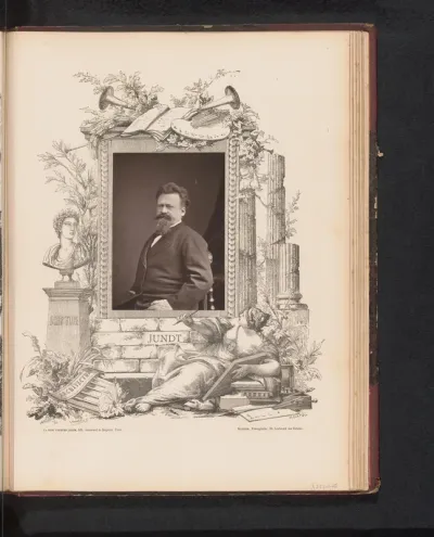Portret van Gustave Adolphe Jundt