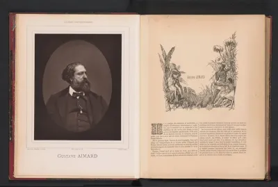 Portret van Gustave Aimard
