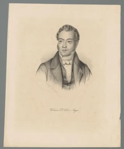 Portret van Gustave Chaix d'Est-Ange