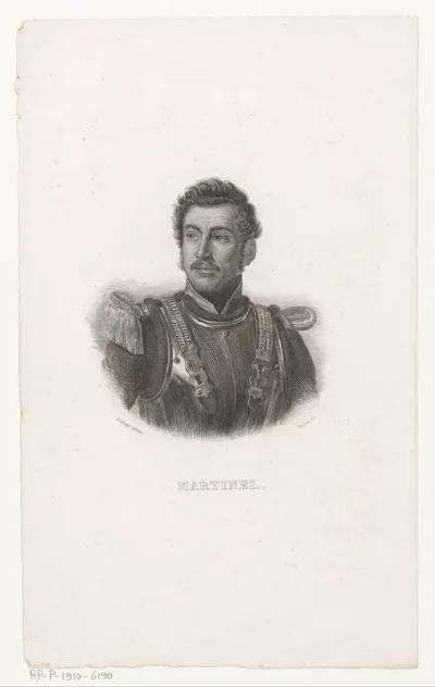 Portret van Gustave de Martinel