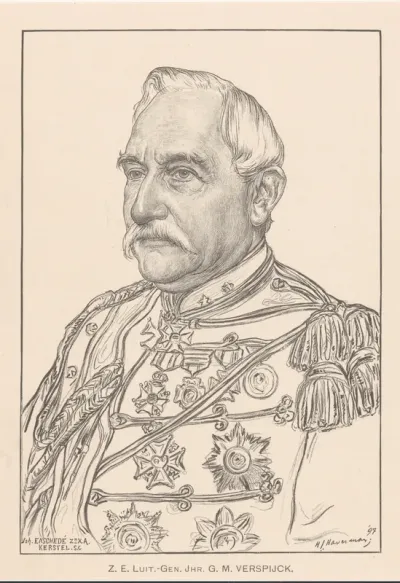 Portret van Gustave Marie Verspyck