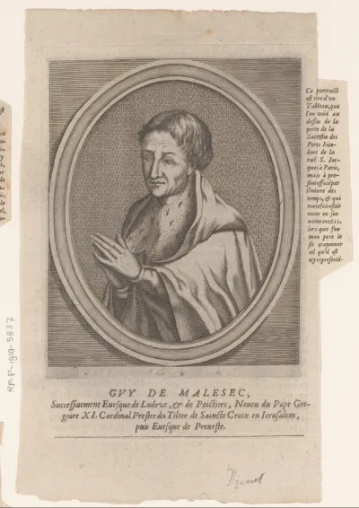 Portret van Guy de Malesec