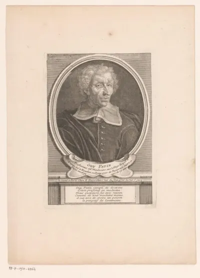 Portret van Guy Patin